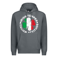 Rock irish temper italian attitude t shirt st patrick's day t shirt Premium Hoodie - linhVisuals