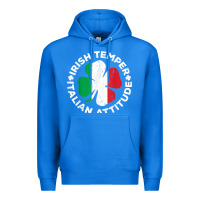 True Royal irish temper italian attitude t shirt st patrick's day t shirt Premium Hoodie - linhVisuals