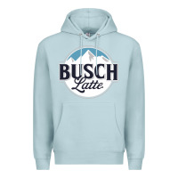 Blue Mist BUSCH LATTE COOL Premium Hoodie - linhVisuals