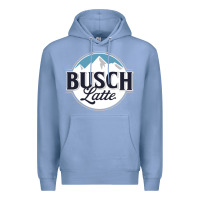Colony Blue BUSCH LATTE COOL Premium Hoodie - linhVisuals