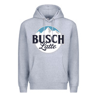 Heather Grey BUSCH LATTE COOL Premium Hoodie - linhVisuals