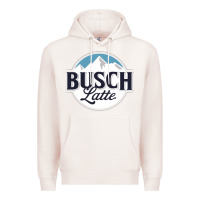 Pale Pink BUSCH LATTE COOL Premium Hoodie - linhVisuals