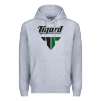 Heather Grey tigard high school Premium Hoodie - linhVisuals