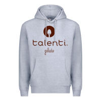 Heather Grey Talenti Premium Hoodie - linhVisuals