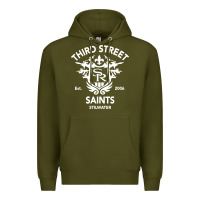 Army Green saints row 3 tribute emblem Premium Hoodie - linhVisuals