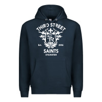 Navy saints row 3 tribute emblem Premium Hoodie - linhVisuals