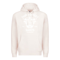 Pale Pink saints row 3 tribute emblem Premium Hoodie - linhVisuals