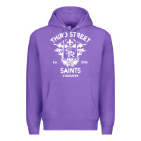 Purple saints row 3 tribute emblem Premium Hoodie - linhVisuals