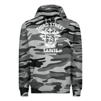 Slate Camo saints row 3 tribute emblem Premium Hoodie - linhVisuals
