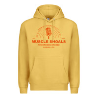 Antique Gold recording studio Premium Hoodie - linhVisuals