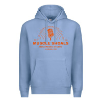 Colony Blue recording studio Premium Hoodie - linhVisuals