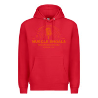 Red recording studio Premium Hoodie - linhVisuals