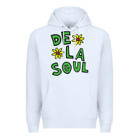 White original de la soul music Premium Hoodie - linhVisuals