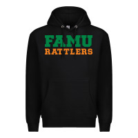Black FAMU RATTLERS Premium Hoodie - linhVisuals