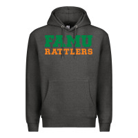 Charcoal Heather FAMU RATTLERS Premium Hoodie - linhVisuals