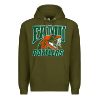 Army Green FAMU RATTLERS Premium Hoodie - linhVisuals