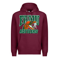 Burgundy FAMU RATTLERS Premium Hoodie - linhVisuals