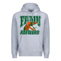 Heather Grey FAMU RATTLERS Premium Hoodie - linhVisuals