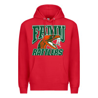 Red FAMU RATTLERS Premium Hoodie - linhVisuals