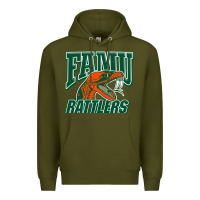 Army Green FAMU RATTLERS Premium Hoodie - linhVisuals