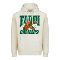 Oatmeal Heather FAMU RATTLERS Premium Hoodie - linhVisuals