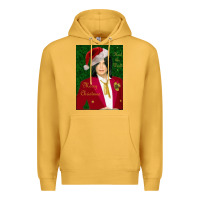 Mustard merry christmas heal the world michael jackson Premium Hoodie - linhVisuals