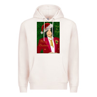 Pale Pink merry christmas heal the world michael jackson Premium Hoodie - linhVisuals