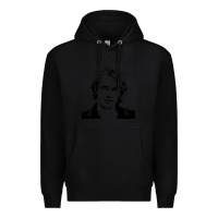 Black jeff buckley 90s style fan art Premium Hoodie - linhVisuals