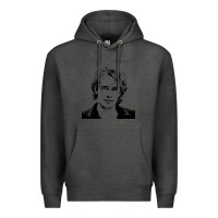 Charcoal Heather jeff buckley 90s style fan art Premium Hoodie - linhVisuals