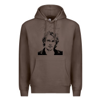 Coffee jeff buckley 90s style fan art Premium Hoodie - linhVisuals
