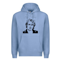 Colony Blue jeff buckley 90s style fan art Premium Hoodie - linhVisuals