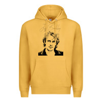 Mustard jeff buckley 90s style fan art Premium Hoodie - linhVisuals