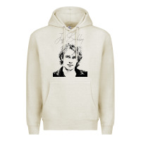 Oatmeal Heather jeff buckley 90s style fan art Premium Hoodie - linhVisuals