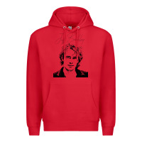 Red jeff buckley 90s style fan art Premium Hoodie - linhVisuals