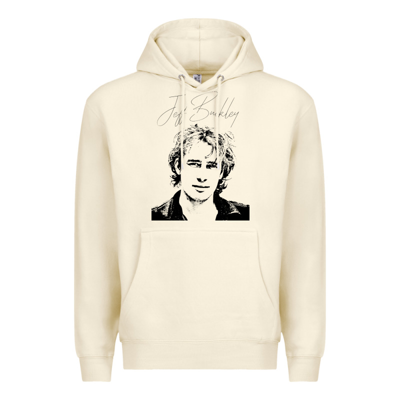 Jeff Buckley 90s Style Fan Art Premium Hoodie by linhVisuals | Teevron