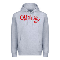 Heather Grey old and in the way musician Premium Hoodie - linhVisuals