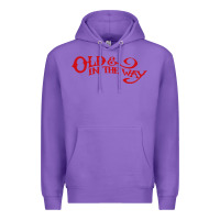 Purple old and in the way musician Premium Hoodie - linhVisuals