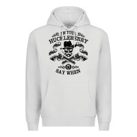 Dove Grey im your huckleberry Premium Hoodie - linhVisuals