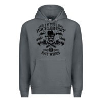 Rock im your huckleberry Premium Hoodie - linhVisuals
