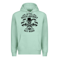 Seafoam im your huckleberry Premium Hoodie - linhVisuals
