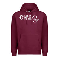 Burgundy old and in the way musician Premium Hoodie - linhVisuals