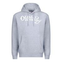 Heather Grey old and in the way musician Premium Hoodie - linhVisuals