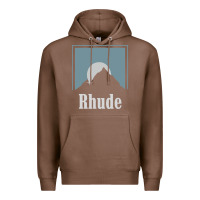 Chestnut Rhude Adventure Premium Hoodie - linhVisuals