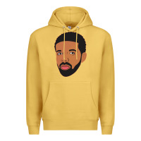 Antique Gold drak Premium Hoodie - linhVisuals