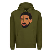 Army Green drak Premium Hoodie - linhVisuals