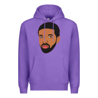 Purple drak Premium Hoodie - linhVisuals