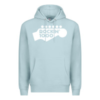 Blue Mist rockin 1000 musician Premium Hoodie - linhVisuals