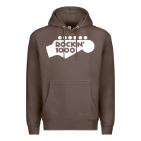 Coffee rockin 1000 musician Premium Hoodie - linhVisuals