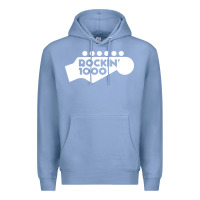 Colony Blue rockin 1000 musician Premium Hoodie - linhVisuals