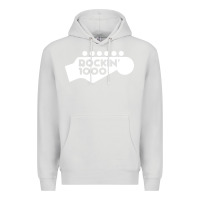 Dove Grey rockin 1000 musician Premium Hoodie - linhVisuals